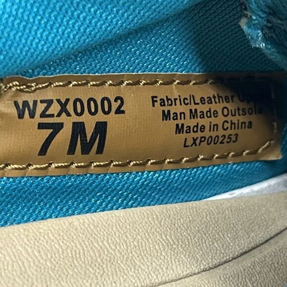 Twisted X Ladies Zero X Turquoise Aztec Shoes WZX0002 womens size 7 M - Picture 6 of 7